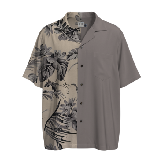 Monochrome - Unisex Oversized Hawaiian shirt
